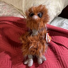 TY Beanie Boos Orson the Brown Ostrich 9” Plush Stuffed Animal Toy Glitter Eyes
