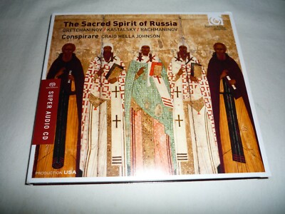 The Sacred Spirit of Russia Super Audio SACD - CD Harmonia Mundi Made in Austria