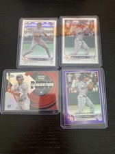 2022 Topps Chrome Update Jeremy Pena (4 Card RC Lot)
