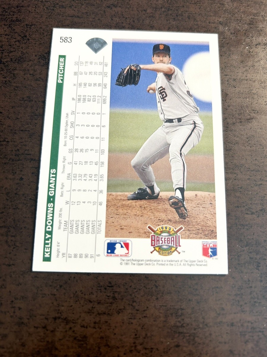 ⚾️1992 Upper Deck - #583 Kelly Downs C128 | eBay