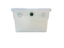 Vivarium Enclosure Vented  Hygrometer Sensor Terrarium 16 Qt Container Reptile