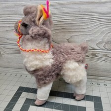 Douglas Zephyr Llama Alpaca Plush Toy Stuffed Farm Fleece Wool Pack Animal Tan