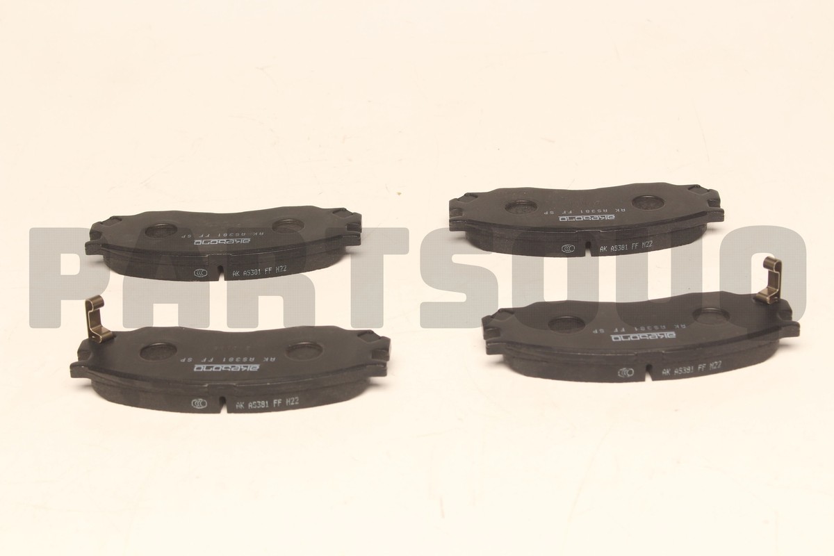 MZ690558 Genuine Mitsubishi PAD SET,FR BRAKE | eBay