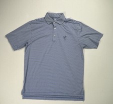 Turtleson Men Medium Tour Performance Polo Shirt Stretch Modern Golf Wicking