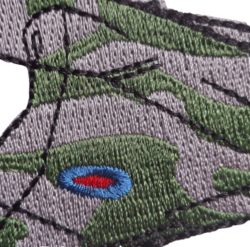 Insignia parche bordado RAF Hawker Vulcan Royal Air Force - LICENCIA MOD - Imagen 2 de 4