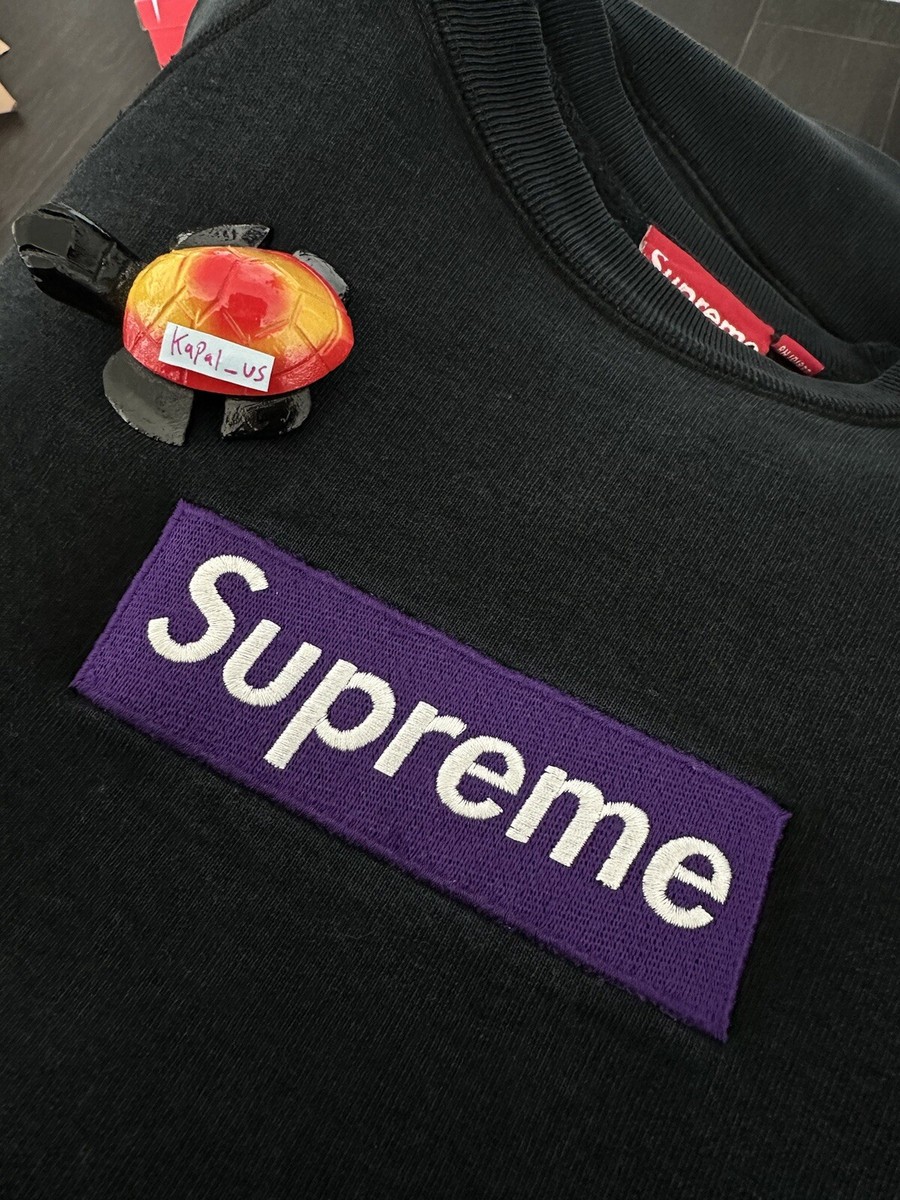 Supreme Box Logo Purple On Black 2006 Size XXL Ultra Rare | eBay Supreme Box Logo Purple On Black 2006 Size XXL Ultra Rare | eBay