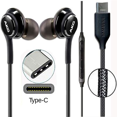 Samsung S20 Best Usb C Earphones 2020 Official AKG USB-C Braided