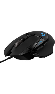 Logitech G502 Hero Kabelgebundene Gaming-Maus - Schwarz