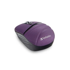 VERBATIM AMERICAS LLC 70707 WIRELESS MINI TRAVEL MOUSE COMMUTER SERIES PURPLE