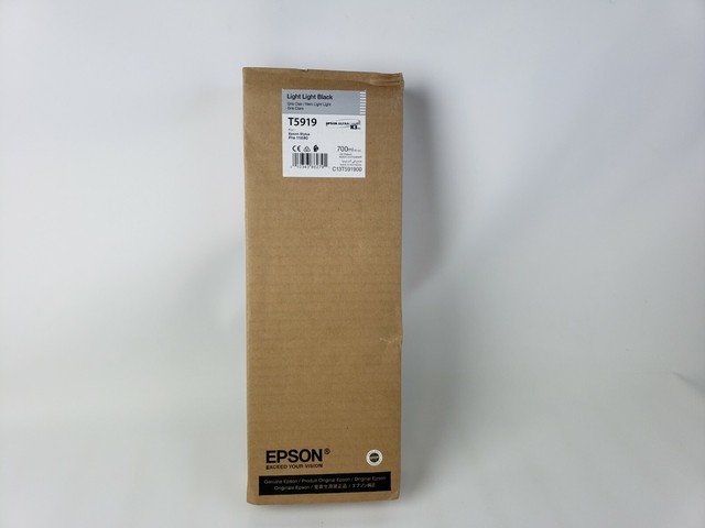 Epson Stylus Pro 11880 T5919 Light Black 700ml Ink Cartridge for sale online | eBay