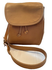 Coach 4029 Vintage Flap Drawstring Bucket Bag Leather Black  display picture 1