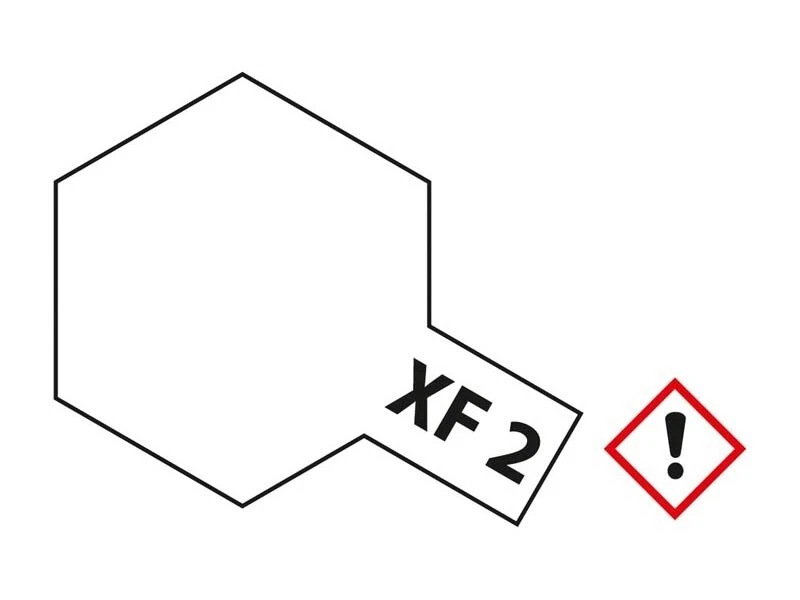Tamiya Acrylfarbe XF-2 Weiss matt 23ml #81302