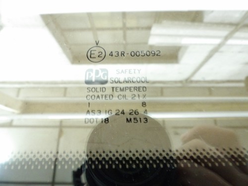 1995-1999 Mitsubishi Eclipse Sunroof Glass MB914231 Sun Roof OEM Eagle Talon - Foto 5 di 14