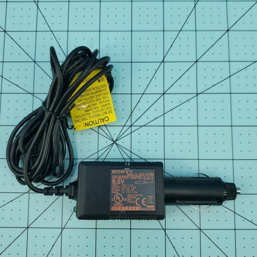 Sony DCC-FX160 Genuine 9.5V Car Power Adapter DVD PS2 Playstation Slim OEM
