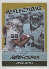 2016 Score Reflections Jumbo Gold 69/99 Amari Cooper Julio Jones #8 9o3