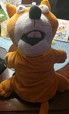 Good Used Condition Hand Puppet Descartes Big Ideas Orange Cat Hand Puppet  