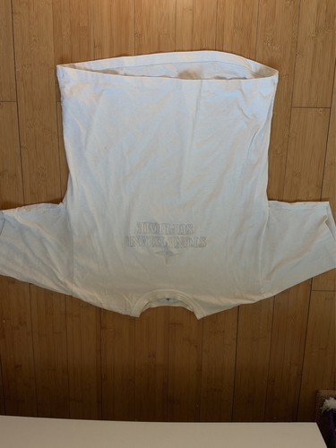 Supreme, Supreme Stone Island Embroidered Logo S/S Top White M