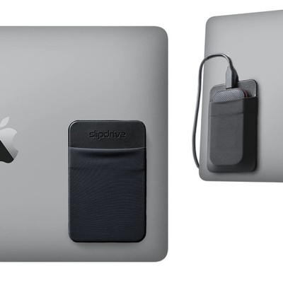 - Portable Hard Drive Sleeve for Laptop - SSD Solid State Drive - Reusable Adhes