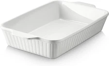 Casserole Dish, 9x13 Ceramic Baking Dish, Large Lasagna Pan Deep for Oven, 4.2
