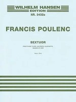 Francis Poulenc | Sextet | Taschenbuch | Englisch (2004) | Partitur + Stimmen