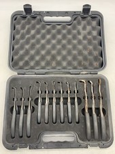Snap-on Pb202b 12 Piece Ring Pliers Automotive Tool Set With Case Pc Gal159993