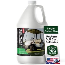 Battery Renew Solution for Golf Cart Batteries 1 Gallon Lead Acid Battery Repair
