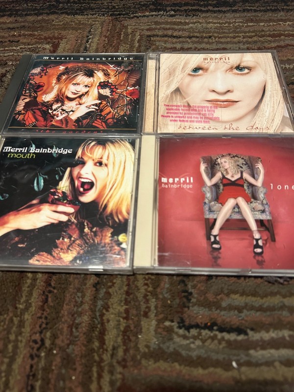 MERRIL BAINBRIDGE 4 CDS ROCK/USED/GOOD
