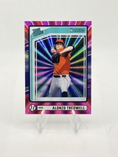 2024 Donruss Alonzo Tredwell Prospect #157 Pink Laser Houston Astros #/50 SSP