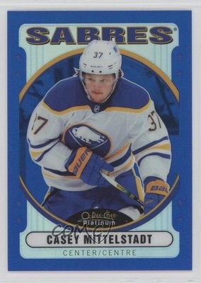 2021 O-Pee-Chee Platinum Retro Blue Rainbow 140/199 Casey Mittelstadt #R-47 06rp