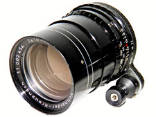 OBIETTIVO EXA EXAKTA TELE-XENAR 3,5/135mm TAGLIERE CROCE OTTICA TOP!