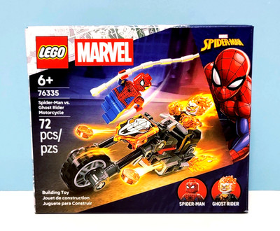 Lego 76335 Spider-Man vs. Ghost Rider Motorcycle Brand New