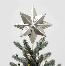 Star Tree Topper Silver - Hearth & Hand with Magnolia Joanna Gaines