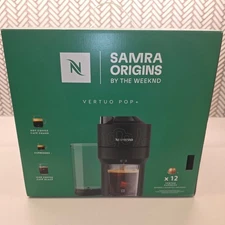 Nespresso Vertuo Pop+ Samra Origins by The Weeknd Espresso Machine BRAND NEW
