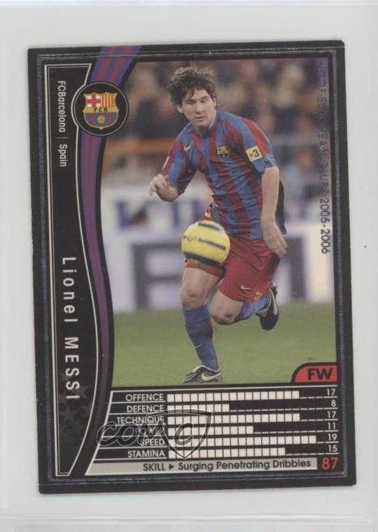 WCCF 05-06 YGS メッシ 海外版 2005-06 Panini WCCF European Clubs Lionel Messi #287/336 for sale