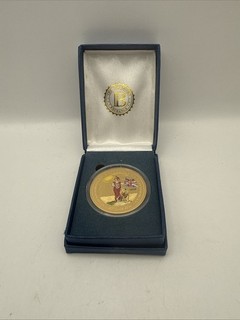Brexit UK Independence 2020 £2 Gold Plated Commemorative Coin/Medallion