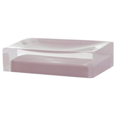 Porte-Savon À Poser Gedy RA11 10 RAINBOW Rose, Pour Une Salle De Bain Colorée - Photo 1/2