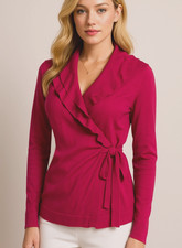 SALE!  $750 LAFAYETTE 148  Silk turquoise  CARDIGAN+ tank top size XS-S size 4