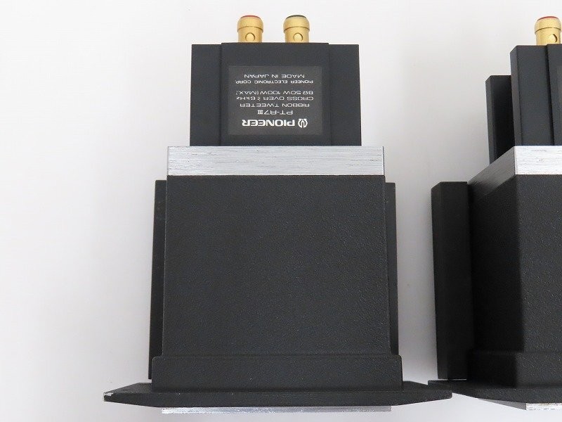 Pioneer PT-R7III Ribbon Tweeter Pair with Stand High-End Audio Speakers  Tested