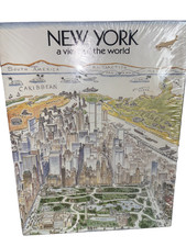 New York City A View Of the World Puzzle 18" x 24" Over 550 Pieces New / Sealed
