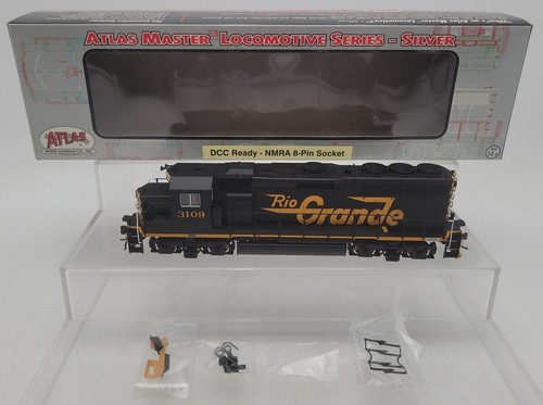 Locomotora diésel Atlas 10000401 HO Rio Grande GP40-2 #3109 LN/caja | Condition: Used