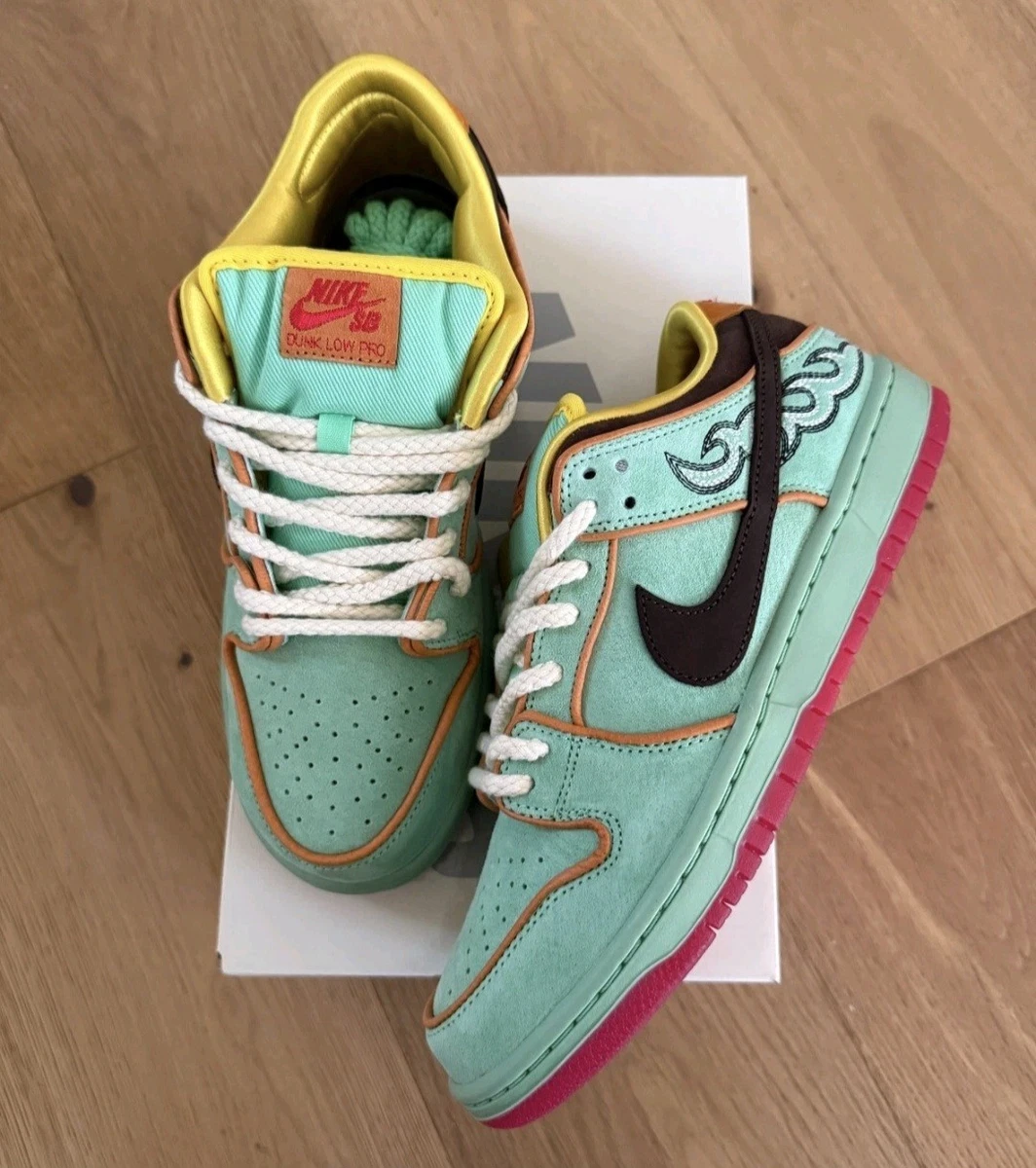 Nike Nike SB Dunk Low グリーン US 8 26cm Nike SB Dunk Pro Low Green for Sale | Authenticity Guaranteed | eBay