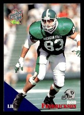 Rob Fredrickson 1994 Classic NFL Draft Rookie Card #57 Michigan State Spartans. rookie card picture