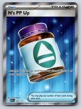 pp up pokemon card Pokemon Card Japanese N's PP Up 089/100 sv9 TCG