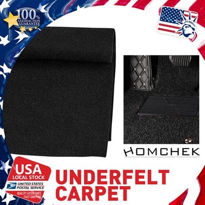 78''X90'' Black Underfelt Carpet Non-Woven Fabric Underlay Floor Cabin Renovate