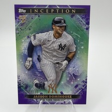 Jasson Dominguez RC /150 - 2024 Topps Inception #38 New York Yankees - Purple