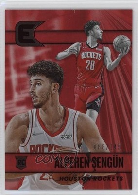 2021 Panini Chronicles Essentials Red 88/149 Alperen Sengun #313 Rookie RC 5cb