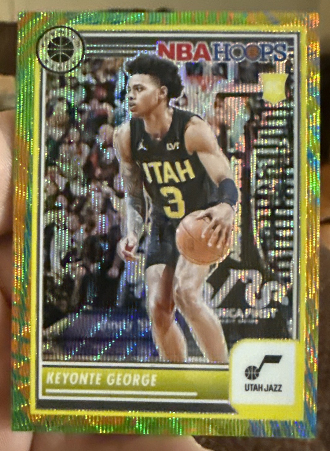 2023-24 Panini Nba Hoops Premium Stock - Keyonte George #98 Multi Wave Prizm...