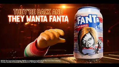 (2 PER)2025 U.S. Exclusive Chucky Punch Fanta Halloween Horror Night Promotional