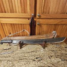 Legitimus Collins & Co. WWII Machete 27" Blade With Original Sheath 