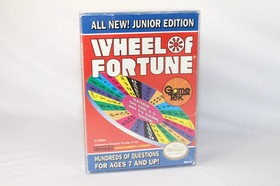 Wheel of Fortune Junior Edition NES Nintendo Complete CIB Good Condition w/ REG!